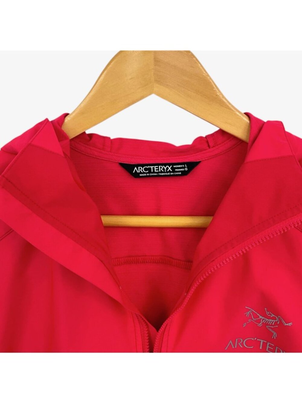Arc'teryx Tenquille Hoody Jacket Womens Large Pink Full Zip Outdoor - Picture 6 of 13